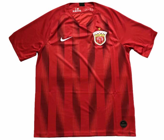 SHANGHAI SIPG 2019/20 Home Soccer Jersey Shirt